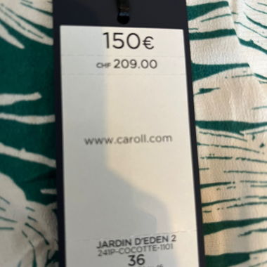Caroll Tropical Print Jumpsuit