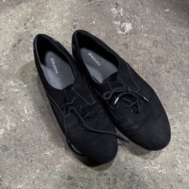 Scarpe nere allacciate Graceland