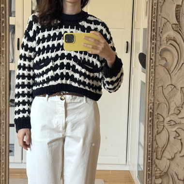 Pull raccourci Zara