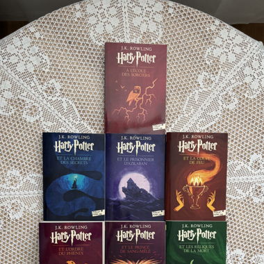 Harry Potter 7 Bände Set (französische Ausgabe) – ausgezeichneter Zustand