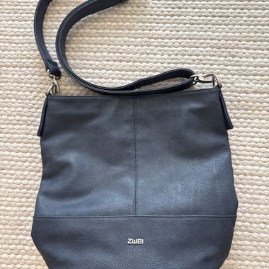 Sac bandoulière bleu de Zwei