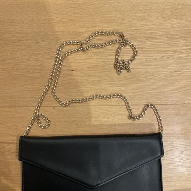 Umhängetasche / Clutch aus Lederimitat