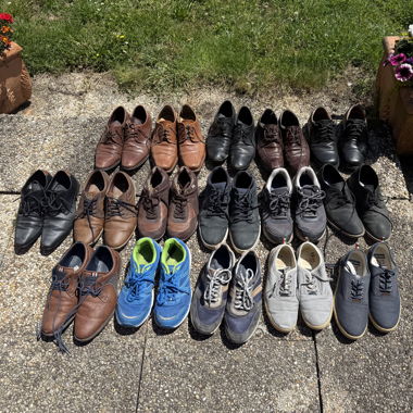 Lotto di scarpe taglia 41 