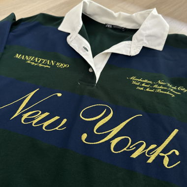 Longsleeve Polo NYC Vintage Zara