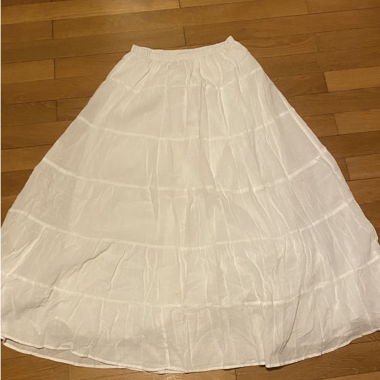 White Bershka Skirt