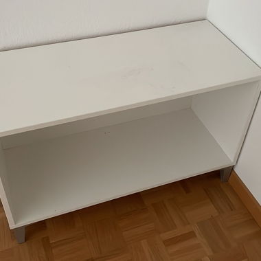 Weisser Beistellschrank