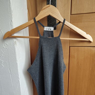 Geripptes Top