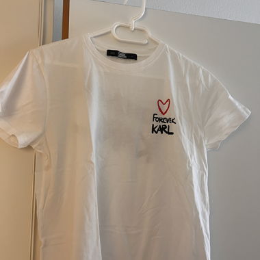 Karl Lagerfeld White T-Shirt