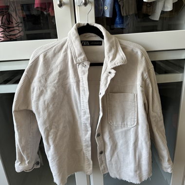 Zara Jacke Beige
