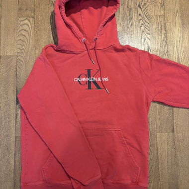Calvin Klein Jeans Red Hoodie