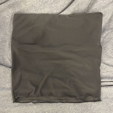 tube top gray, semi-see-through 