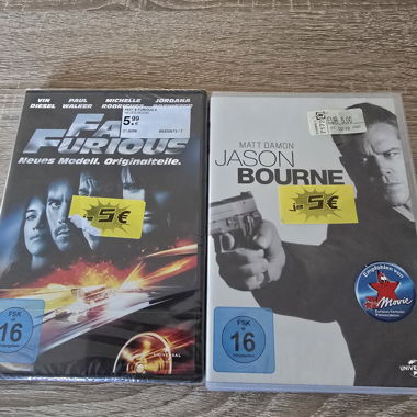DVD-Set Fast & Furious 4 / Jason Bourne