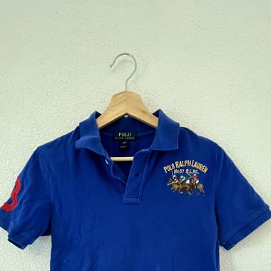 Polo Ralph Laurent Bleu 