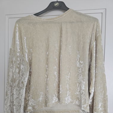 Bershka Velvet Pullover 