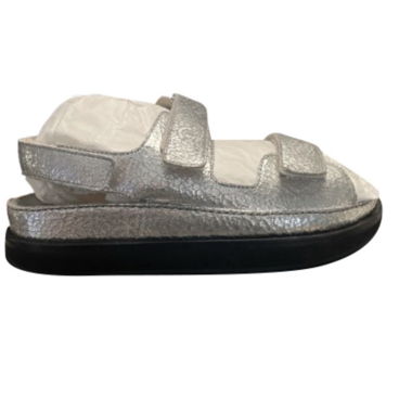 Sandali Chanel color argento