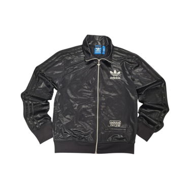 Adidas Chile 62 Track Jacket Black 2000s Size S