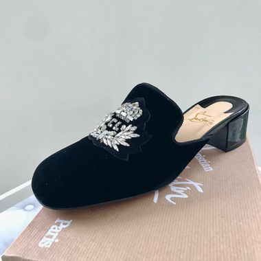 Loafers Mules LOUBOUTIN 39.5