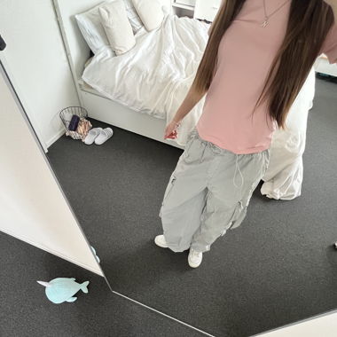 Cool grey cargo pants 