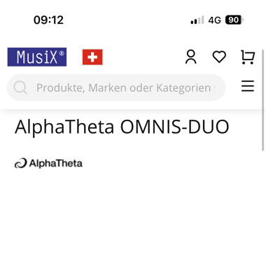 DJ StandAlone Omnis-Duo AlphaTeta