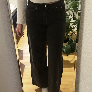 jeans Weekday Ample neri