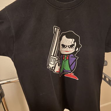 T-shirt noir Fruit of the Loom