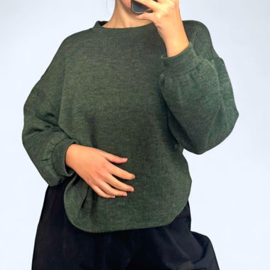 Green sweater from C&A
