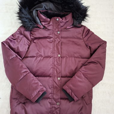 Burgundy Camaieu Parka