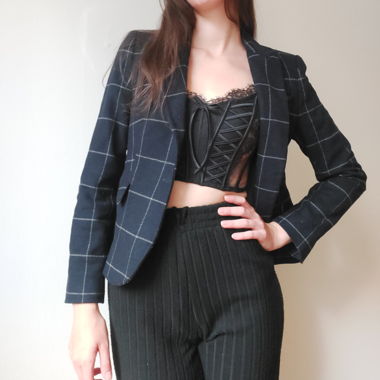 Navy blue blazer