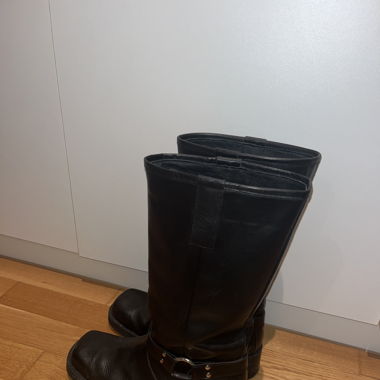 Cowboy Boot / Biker Boot Echtleder