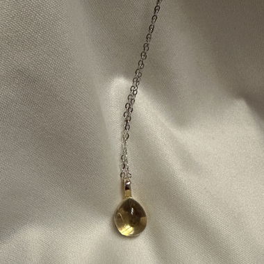 Pendentif citrine 