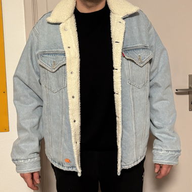 ERL x Levis Sherpa Trucker