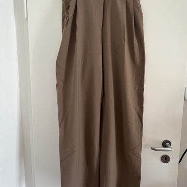 Pantalon ample marron