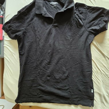 Schwarzes Polo Jack & Jones