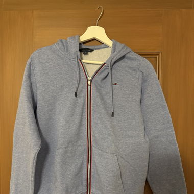Tommy Hilfiger Hoodie hellblau Gr. M