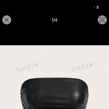 Leder top