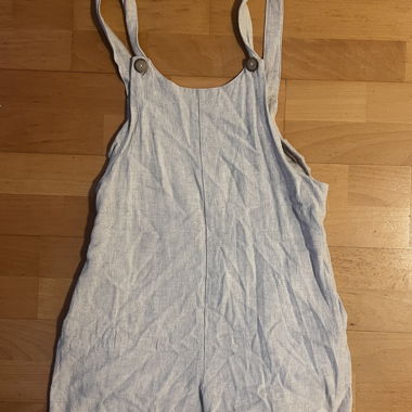 Latz-Shorts beige