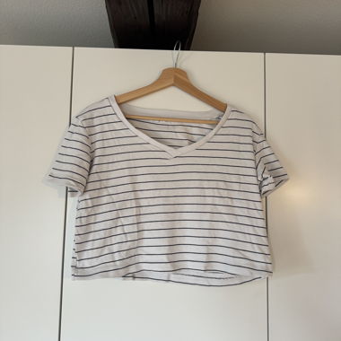 T-shirt rayé court