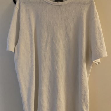 T-shirt bianco H&M slim fit