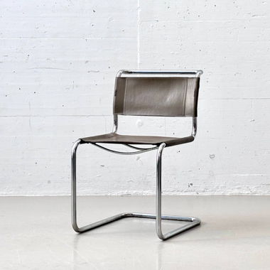 Chaise à bascule suspendue dans le style de Mart Stam
