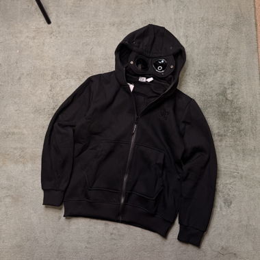 C.P. Company schwarze Hoodie-Jacke
