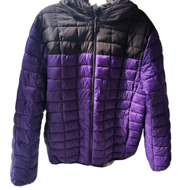 Übergangsjacke Schwarz/Lila XL (Auch L Tragbar)