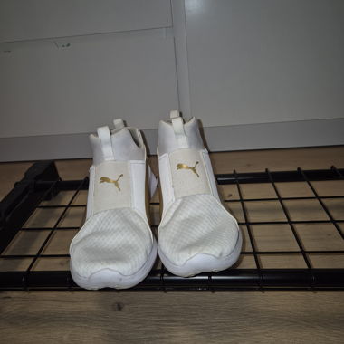 Sneakers Puma bianco/oro
