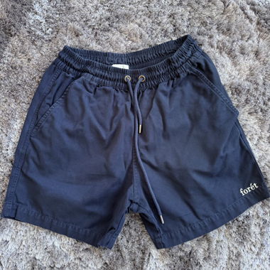 Shorts blu scuro forèt, S