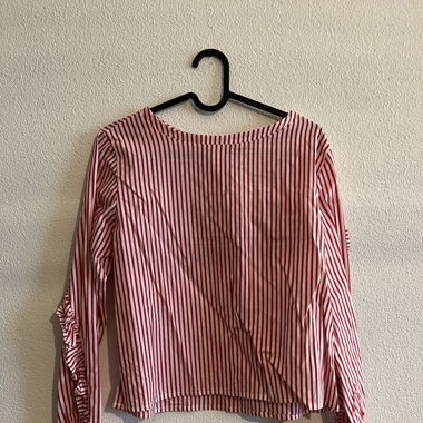 Rot/weiss gestreifte Bluse 💌❤️‍🩹
