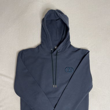 Pull/Sweatshirt à capuche Dior CD Icon vert foncé
