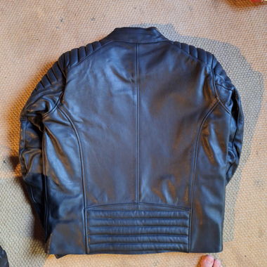 Retro Style Leather Motorcycle Jacket IXS