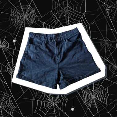 Pantaloncini in jeans neri Only