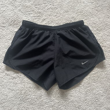 Nike black running shorts