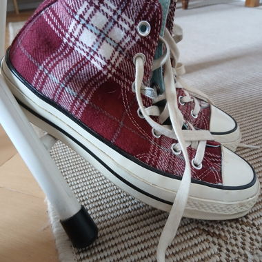 Converse Chuck 70 high red check