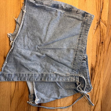 Short in denim Bershka Rock